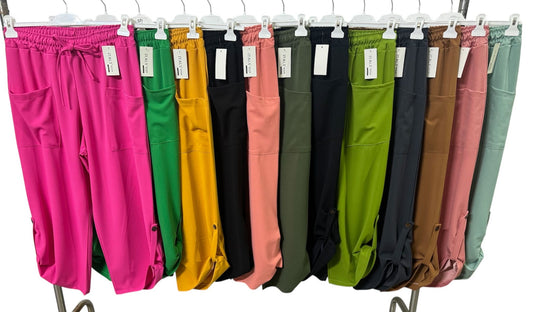 PANTALONE CURVY CON TASCHE GIU