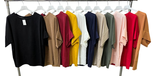 MAGLIA MISTO LINO CURVY