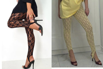 LEGGING EFFETTO CALZA