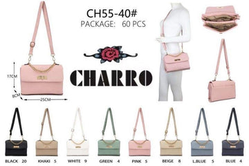 BORSA CHARRO CON CATENINA E TRACOLLA ART.CH55-40