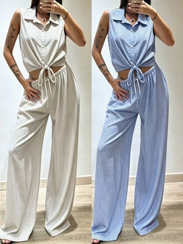 COORDINATO EFFETTO CAMICIA MADE ITALY