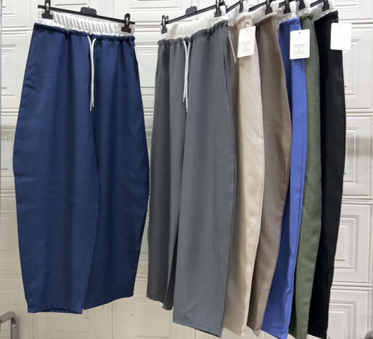 PANTALONE BALLOON CON FASCIA