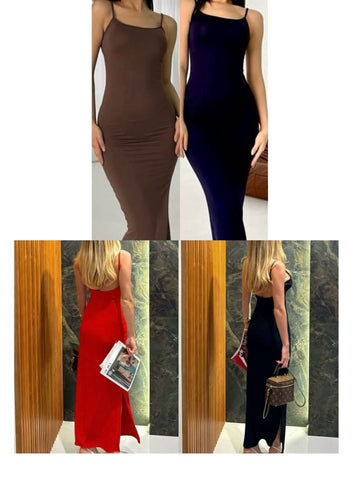 VESTITO GAIA CON BRETELLE