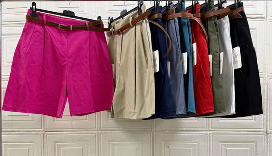 PANTALONCINO CON CINTURINO MAURITIUS