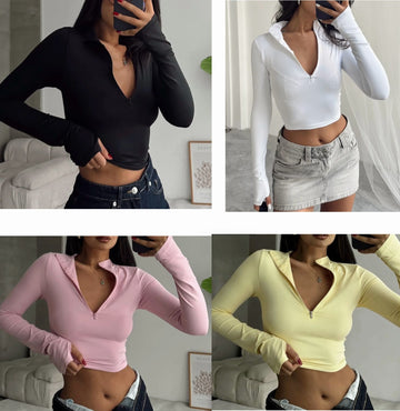 MAGLIE CORTE ZIP
