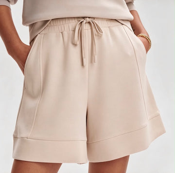 PANTALONCINO BASIC DI TUTA IN COTONE