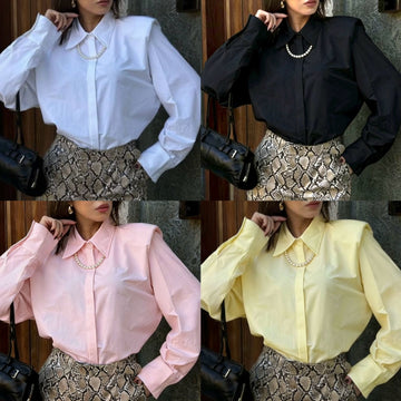 CAMICIA A SPALLINA