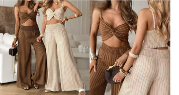 COORDINATO RIGATO CON TOP