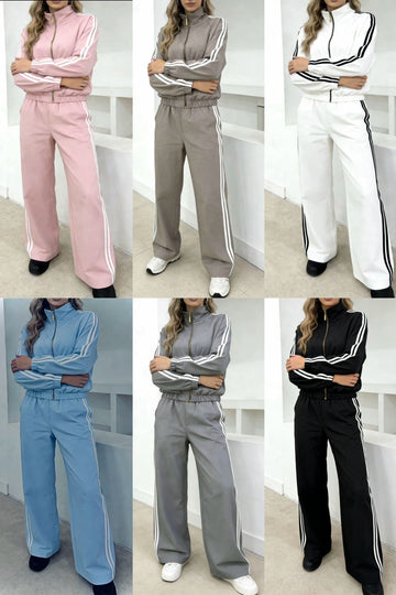 COORDINATO CON ZIP ADIDOS