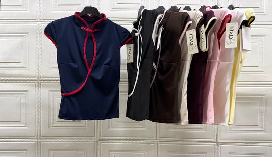 MAGLIA MADE IN CHINA MEZZA MANICA IN LICRA
