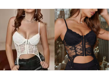 TOP IN PIZZO CON CIAPPE RETRO