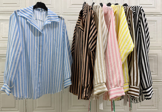 CAMICIA A RIGHE TENERIFE