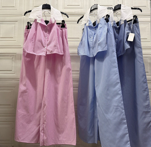 COORDINATO EFFETTO CAMICIA IN GIRO MANICA