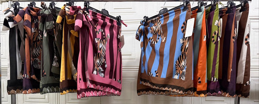 GONNA FANTASY ANIMALIER IN RASO