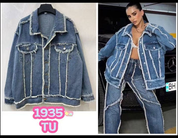 GIUBBINO DI JEANS FILATO ART.1935