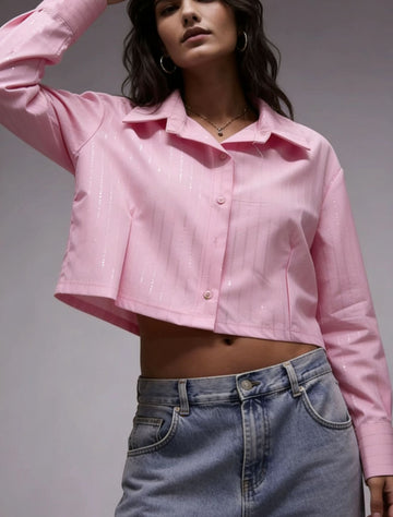 CAMICIA CORTA LAMINE