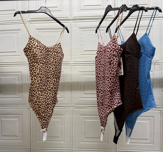 BODY LEOPARDATO ANIMALIER