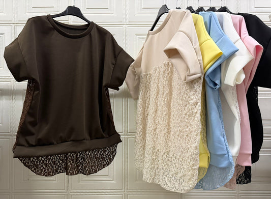 MAGLIA IN PIZZO RETRO