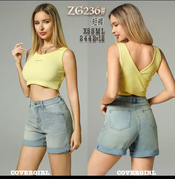 PANTALONCINO DI JEANS SABBIATO ART.ZG236