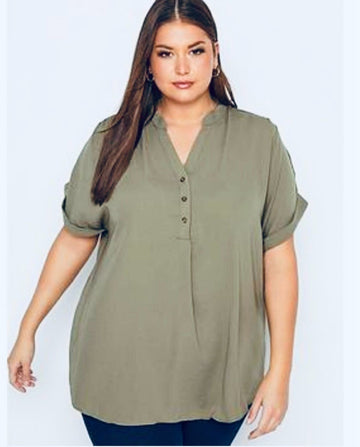 CAMICIA CURVY ISABEL DI COTONE