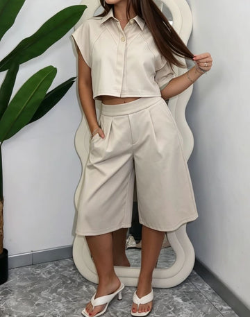 COORDINATO TROPICANA CON BERMUDA