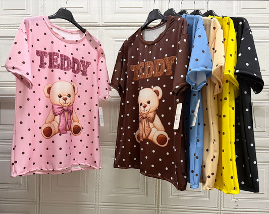 MAGLIA TEDDY A POAH IN LICRA