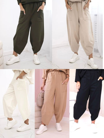 PANTALONE 3/4 ASSIMETRICI IN CAVIGLIA
