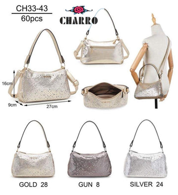 BORSA CHARRO DIAMOND LUCIDA