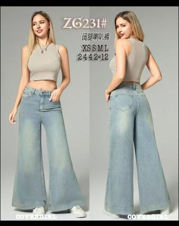 JEANS A PALAZZO BASIC SABBIATO ART.ZG231