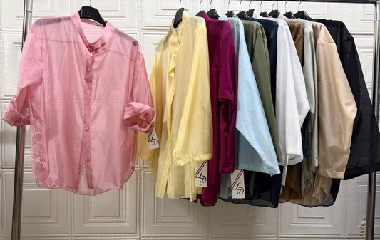 CAMICIA TRASPARENTE