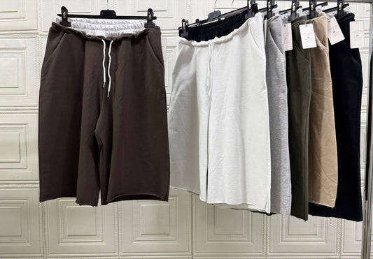 BERMUDA CON MOLLA DOUBLE COLOR