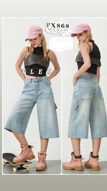 BERMUDA JEANS BALLOON