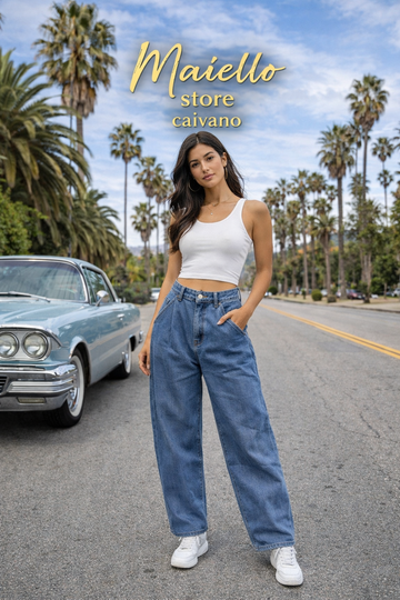 JEANS BALLOON BAGGY BASIC ART.D5400