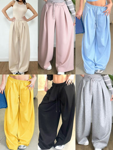 PANTATUTA BALLOON CON LACCIO NERO