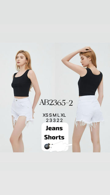 PANTALONCINO BLACK/WHITE STRAPPATI ART.AB2365-2