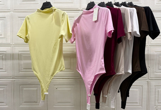 BODY MEZZA MANICA TINTA SU TINTA