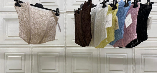 CORPETTO A FASCIA IN PIZZO