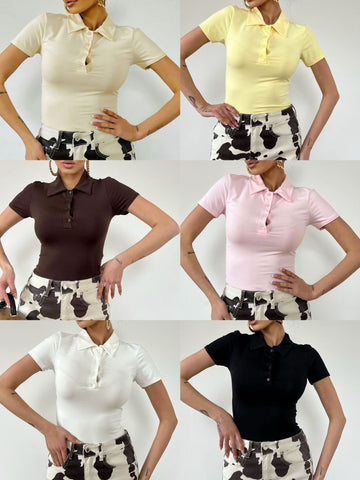 BODY POLO MEZZA MANICA
