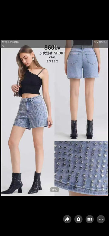 PANTALONCINO TOTAL BORCHIE ART.8600