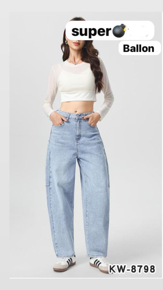 JEANS BALLOON TASCONI RETRO