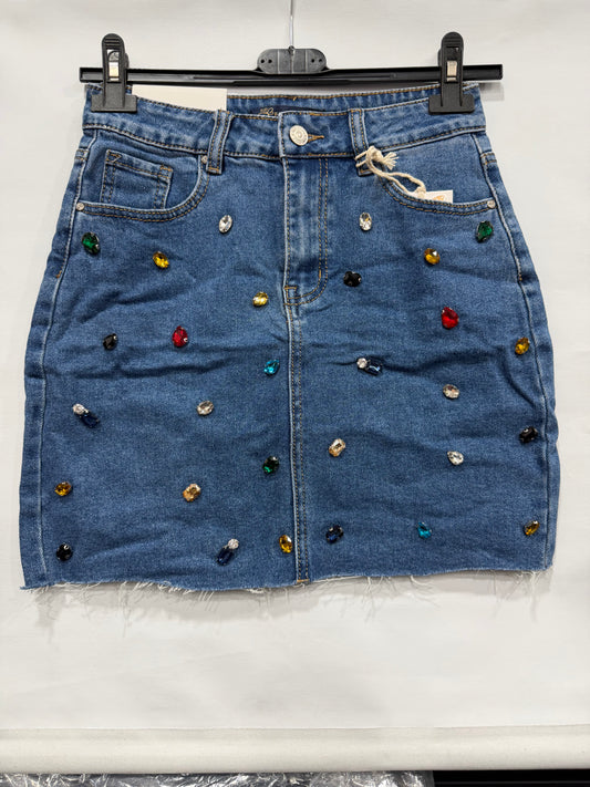 GONNA DI JEANS DIAMOND PREMIUM