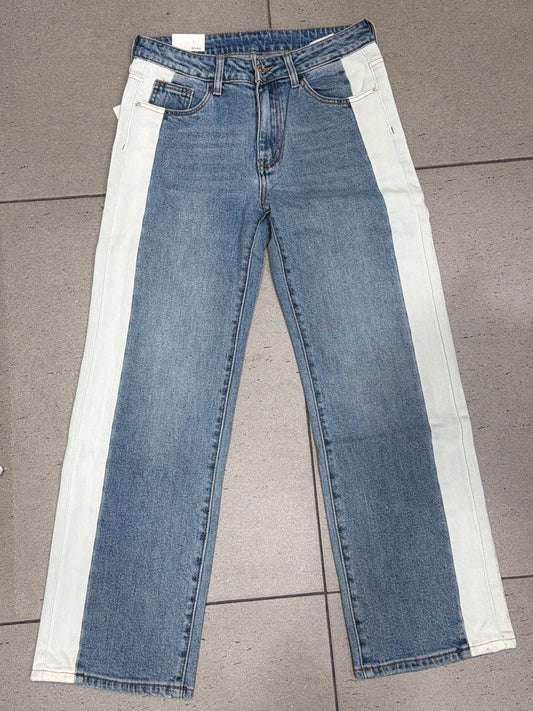 JEANS A PALAZZO SHANGAI CON BANDE ART.ML376