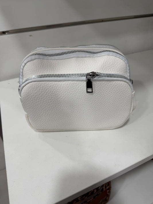 MINI BAG CON TRIPLA ZIP