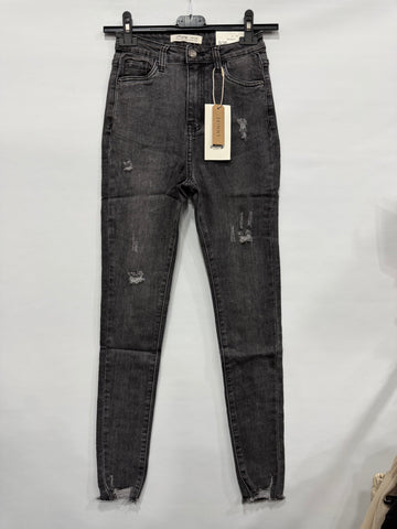 JEANS SKINNY GRIGIO ART.MA-2015B