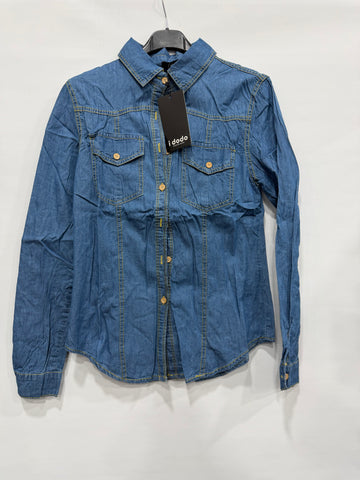 CAMICIA JEANS DI COTONE