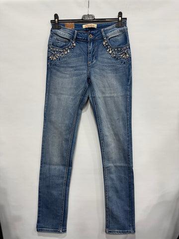JEANS CON TASCHE DIAMANDATE ART.H196