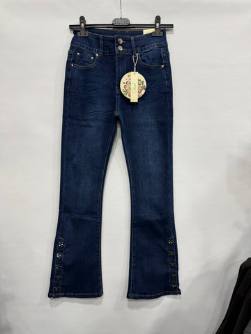 JEANS A ZAMPETTA CON CUORI ART.H3053