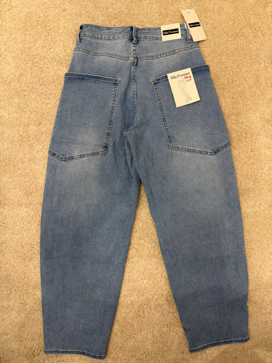 JEANS BALLOON CON TASCONI AI BORDI