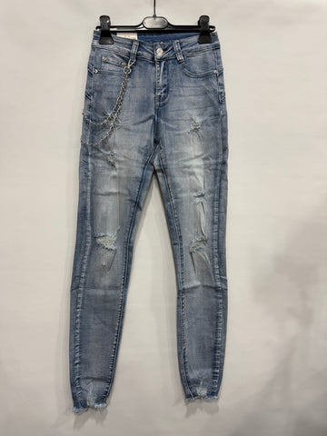 SKINNY CON CATENA ART.ND-5050