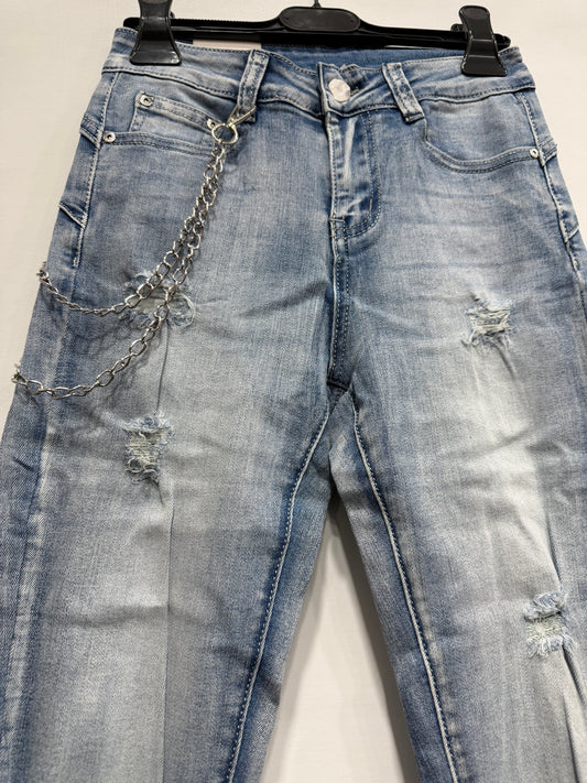 SKINNY CON CATENA ART.ND-5050